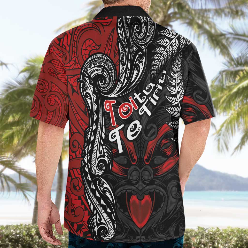 Aotearoa Toitu Te Tiriti Hawaiian Shirt New Zealand Honour the Treaty - Te Tiriti Is Us - Vibe Hoodie Shop