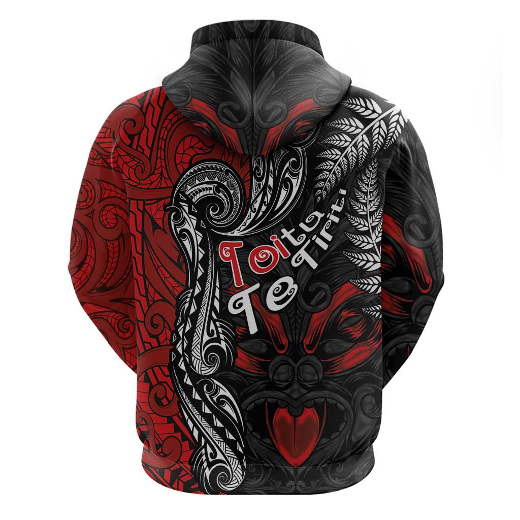 Aotearoa Toitu Te Tiriti Hoodie New Zealand Honour the Treaty - Te Tiriti Is Us - Vibe Hoodie Shop