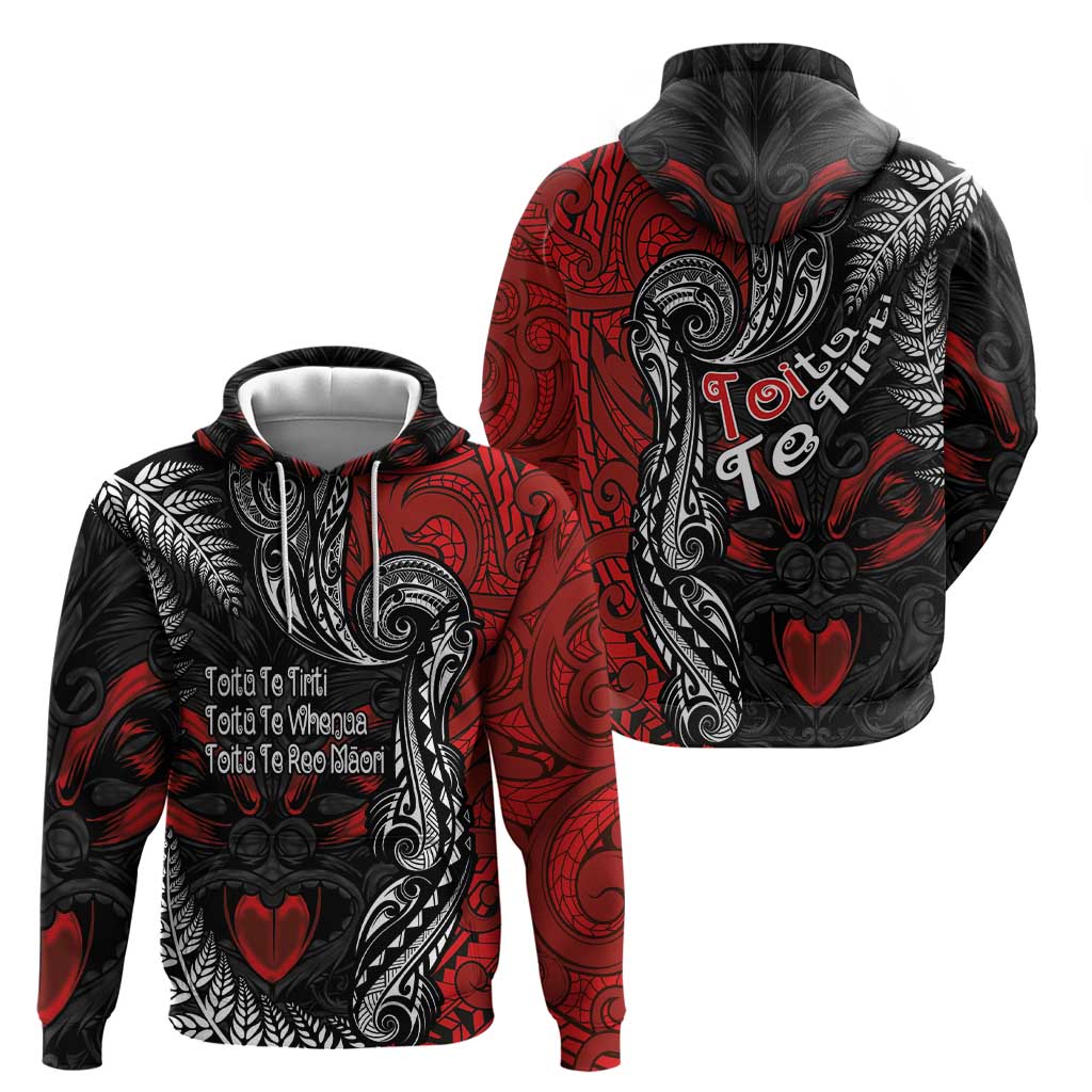 Aotearoa Toitu Te Tiriti Hoodie New Zealand Honour the Treaty - Te Tiriti Is Us - Vibe Hoodie Shop