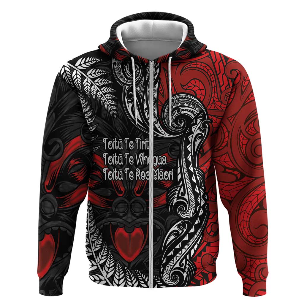 Aotearoa Toitu Te Tiriti Hoodie New Zealand Honour the Treaty - Te Tiriti Is Us - Vibe Hoodie Shop