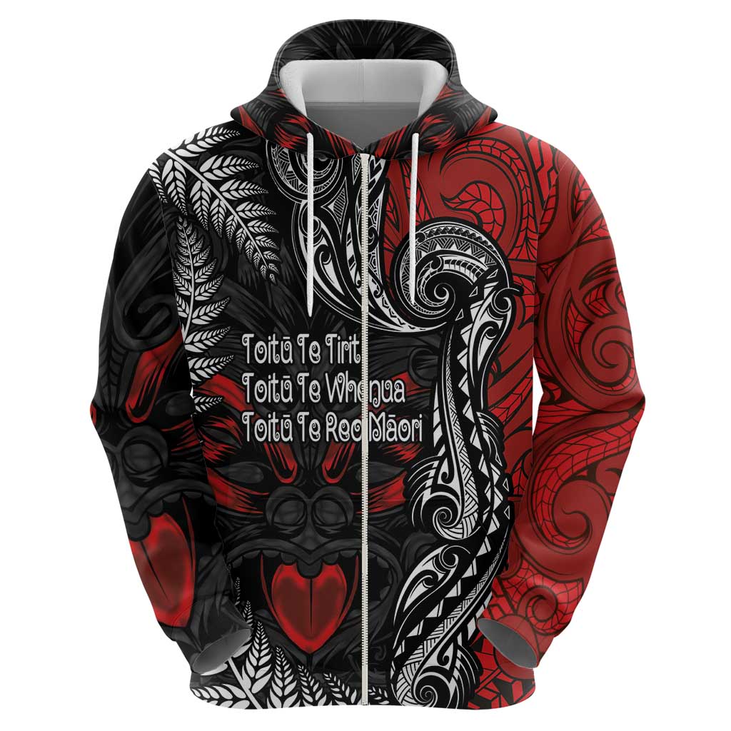 Aotearoa Toitu Te Tiriti Hoodie New Zealand Honour the Treaty - Te Tiriti Is Us - Vibe Hoodie Shop