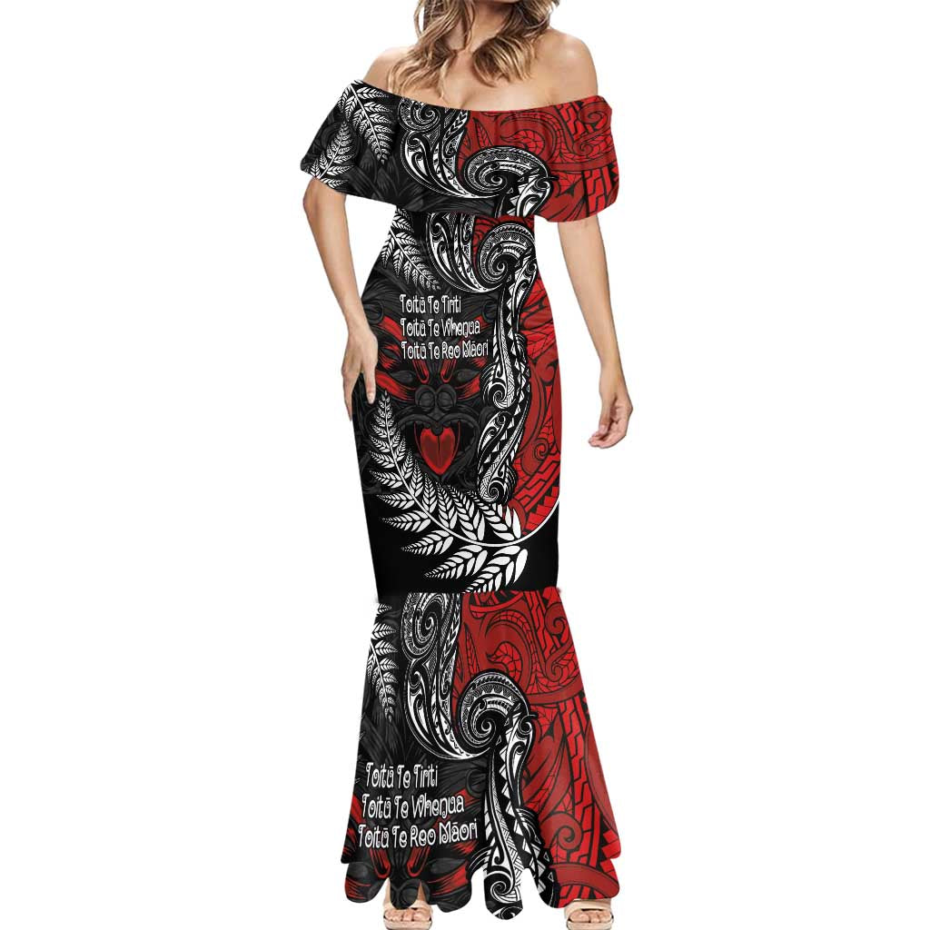 Aotearoa Toitu Te Tiriti Mermaid Dress New Zealand Honour the Treaty - Te Tiriti Is Us