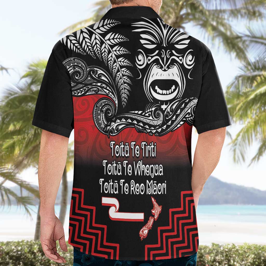 Aotearoa Toitu Te Tiriti Hawaiian Shirt New Zealand Honour the Treaty - Fight Together - Vibe Hoodie Shop