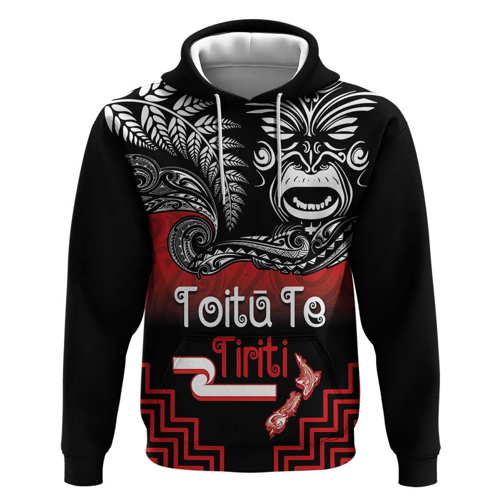 Aotearoa Toitu Te Tiriti Hoodie New Zealand Honour the Treaty - Fight Together - Vibe Hoodie Shop