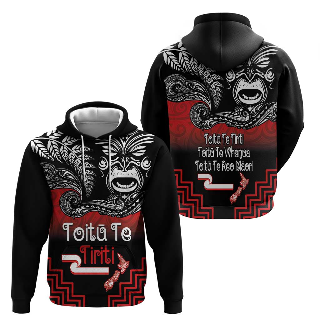 Aotearoa Toitu Te Tiriti Hoodie New Zealand Honour the Treaty - Fight Together - Vibe Hoodie Shop