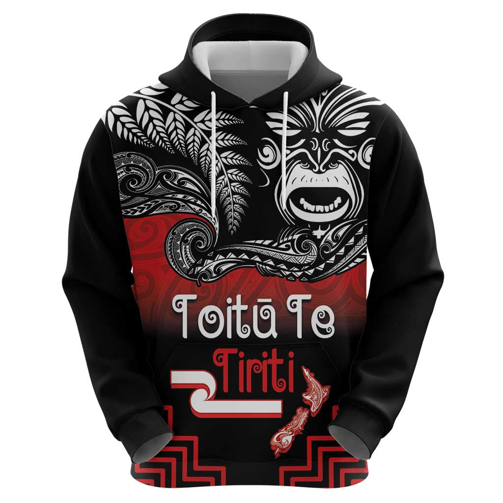 Aotearoa Toitu Te Tiriti Hoodie New Zealand Honour the Treaty - Fight Together - Vibe Hoodie Shop