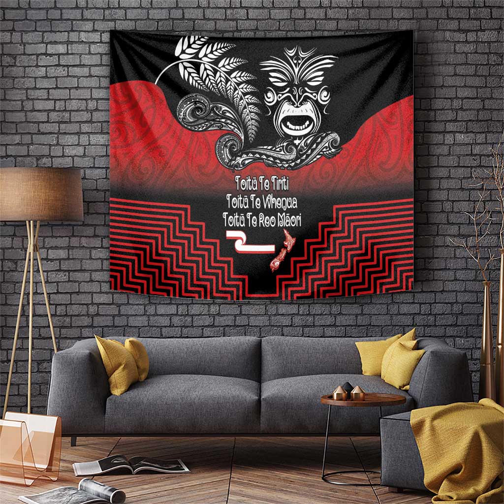 Aotearoa Toitu Te Tiriti Tapestry New Zealand Honour the Treaty - Fight Together - Vibe Hoodie Shop