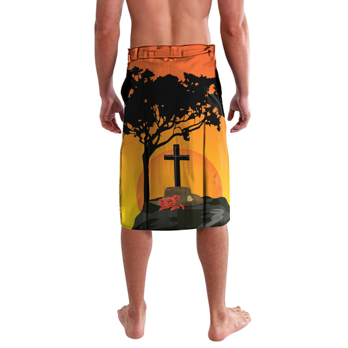 Australia ANZAC Day Lavalava Gallipoli Lest We Forget