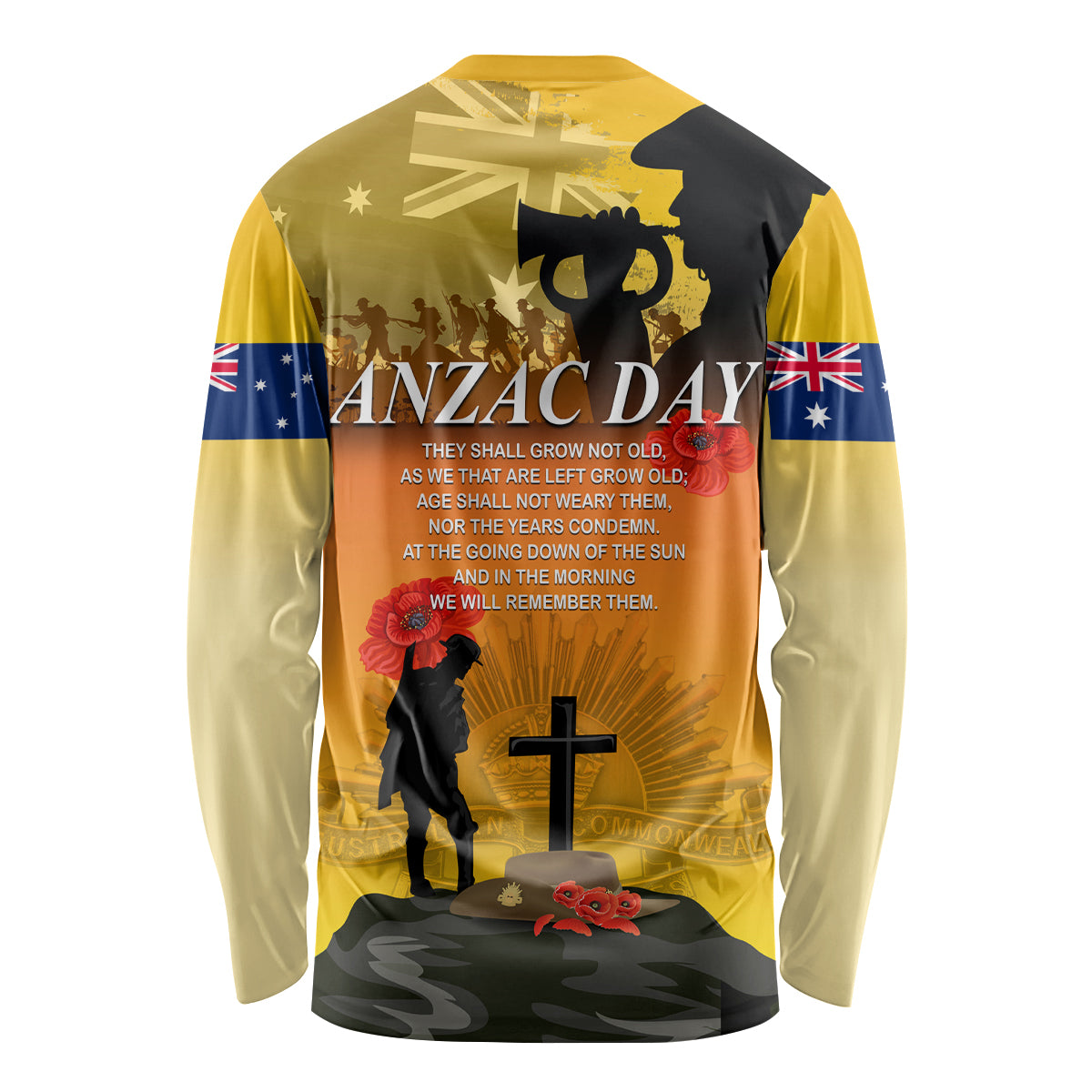 Australia ANZAC Day Long Sleeve Shirt Gallipoli Lest We Forget - Vibe Hoodie Shop