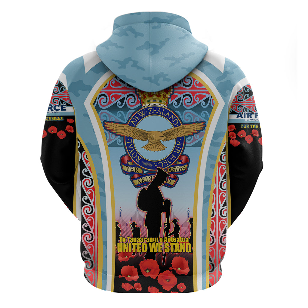 Royal New Zealand Air Force ANZAC Day Hoodie Te Tauaarangi o Aotearoa - Vibe Hoodie Shop