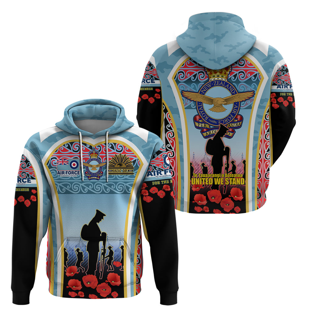 Royal New Zealand Air Force ANZAC Day Hoodie Te Tauaarangi o Aotearoa - Vibe Hoodie Shop