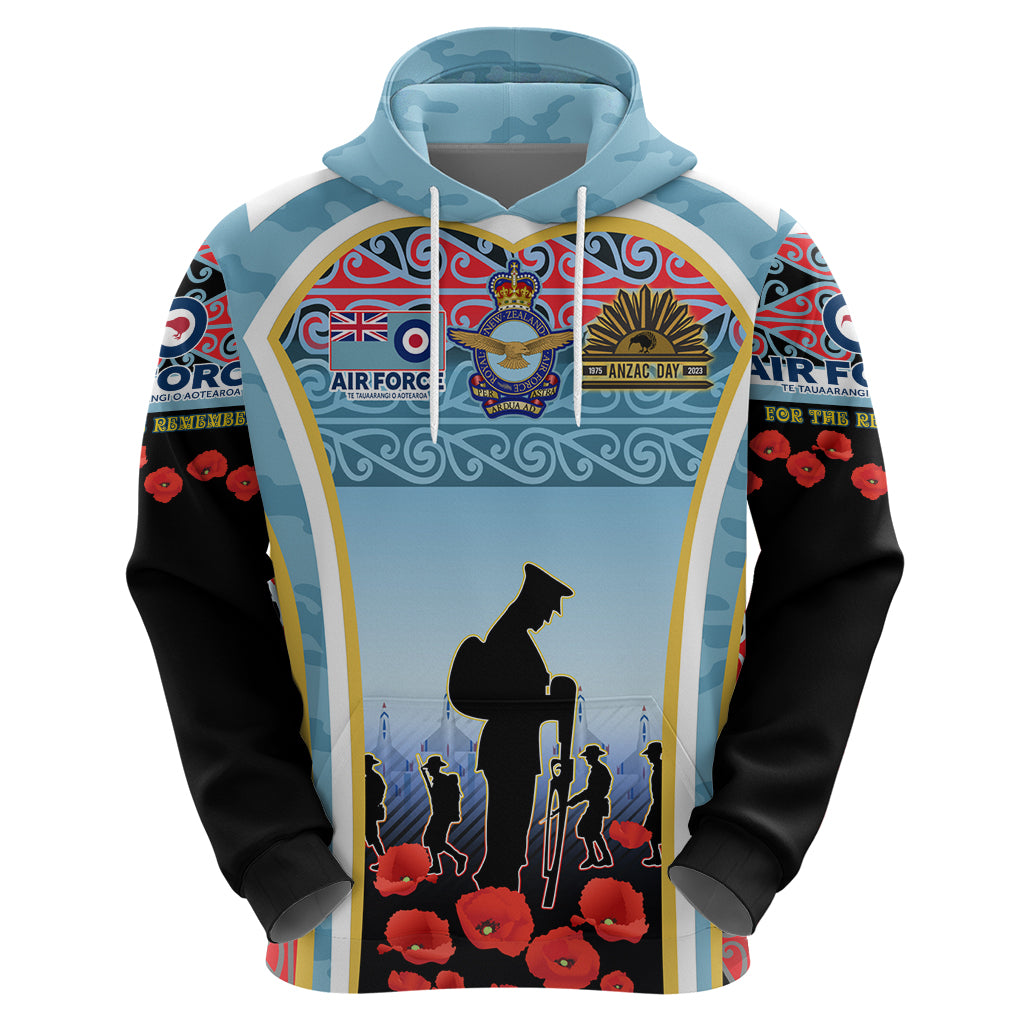 Royal New Zealand Air Force ANZAC Day Hoodie Te Tauaarangi o Aotearoa - Vibe Hoodie Shop