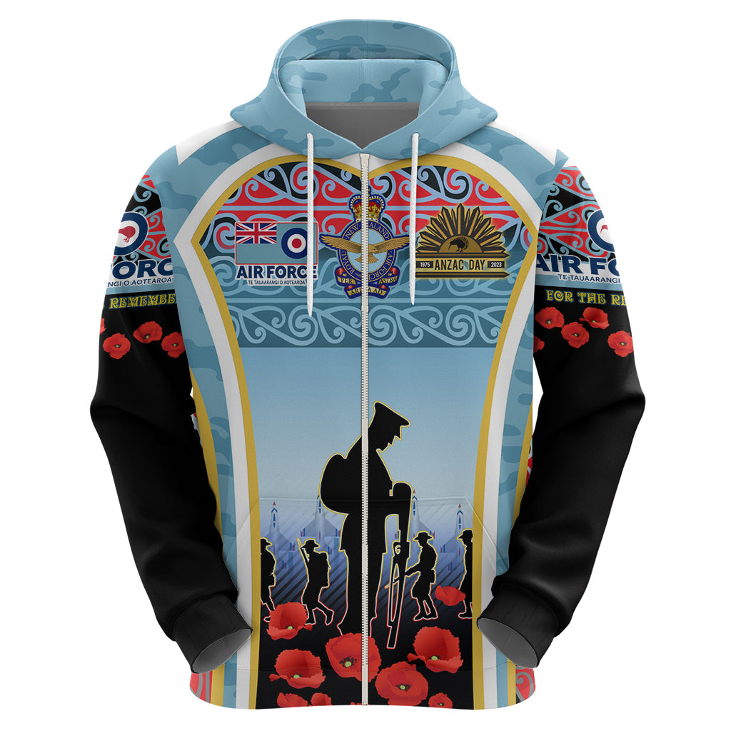 Royal New Zealand Air Force ANZAC Day Hoodie Te Tauaarangi o Aotearoa - Vibe Hoodie Shop