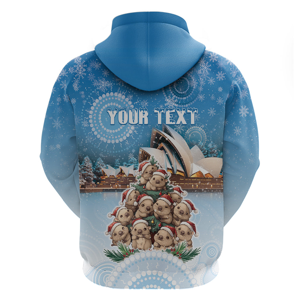 Personalised Australia Yulefest Hoodie Cute Wombat Sydney Opera House LT05 - Vibe Hoodie Shop