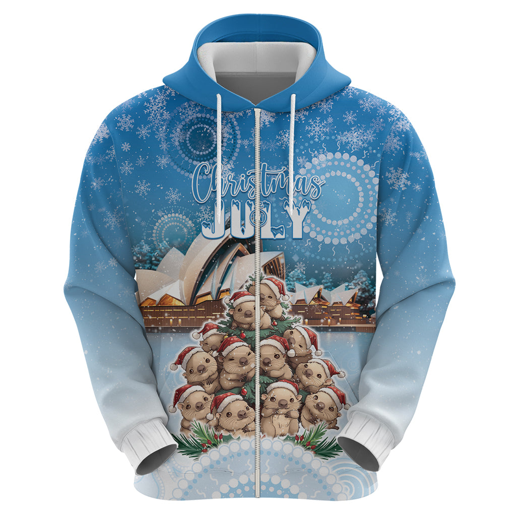 Personalised Australia Yulefest Hoodie Cute Wombat Sydney Opera House LT05 - Vibe Hoodie Shop