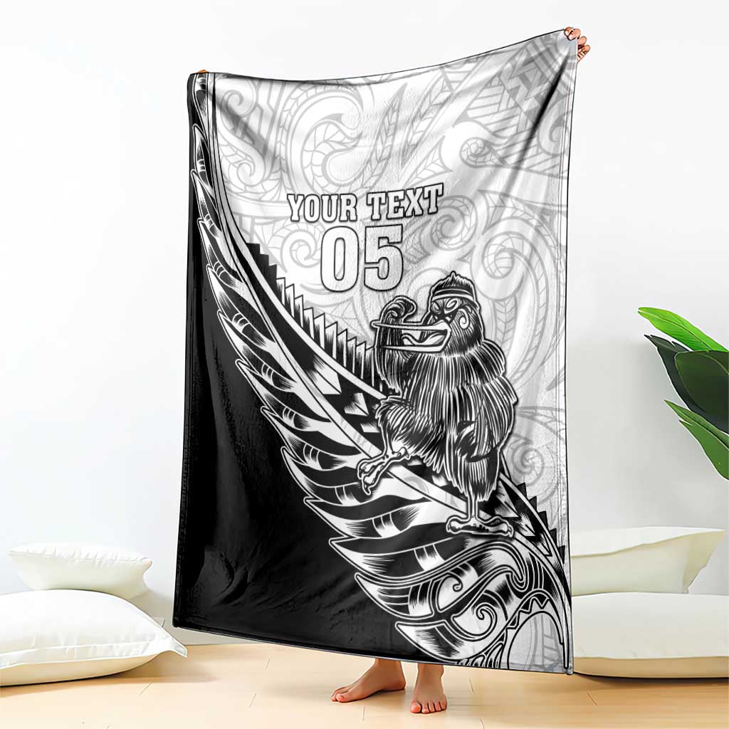 New Zealand Kiwi Rugby Custom Blanket Go Champions Maori Pattern LT05 - Vibe Hoodie Shop