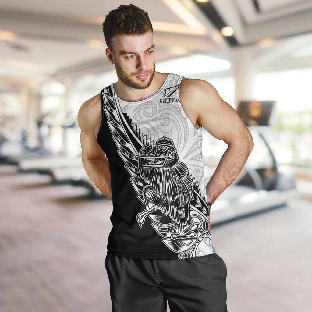 New Zealand Kiwi Rugby Custom Men Tank Top Go Champions Maori Pattern LT05 - Vibe Hoodie Shop