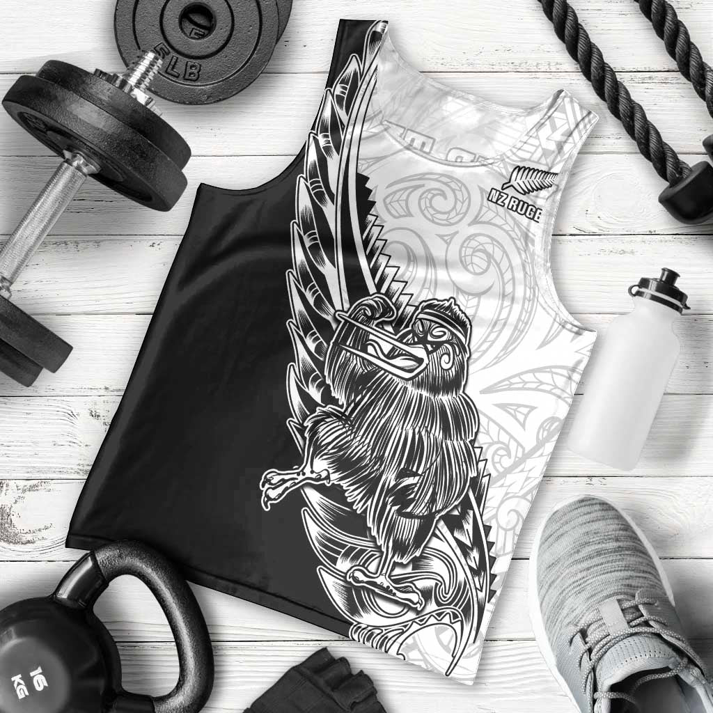 New Zealand Kiwi Rugby Custom Men Tank Top Go Champions Maori Pattern LT05 - Vibe Hoodie Shop