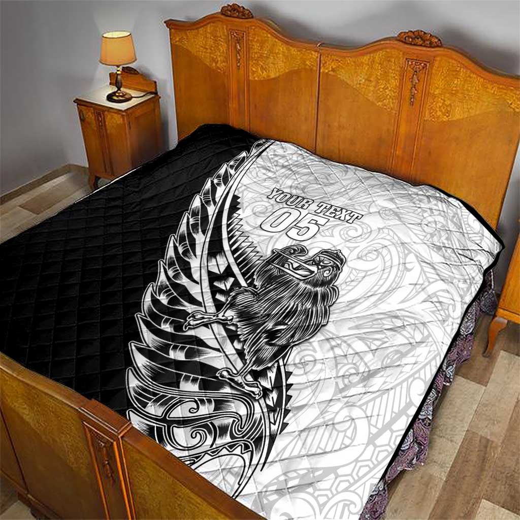 New Zealand Kiwi Rugby Custom Quilt Go Champions Maori Pattern LT05 - Vibe Hoodie Shop