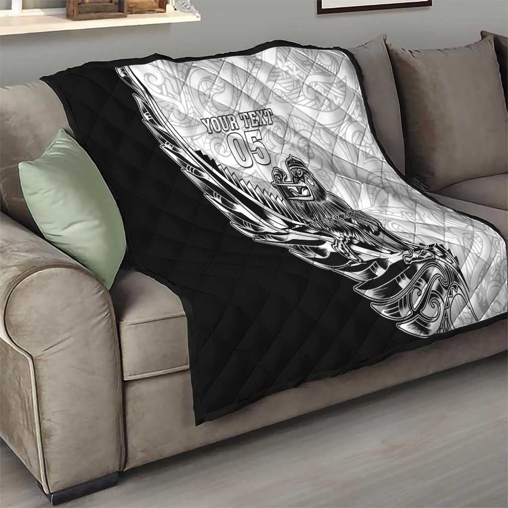 New Zealand Kiwi Rugby Custom Quilt Go Champions Maori Pattern LT05 - Vibe Hoodie Shop