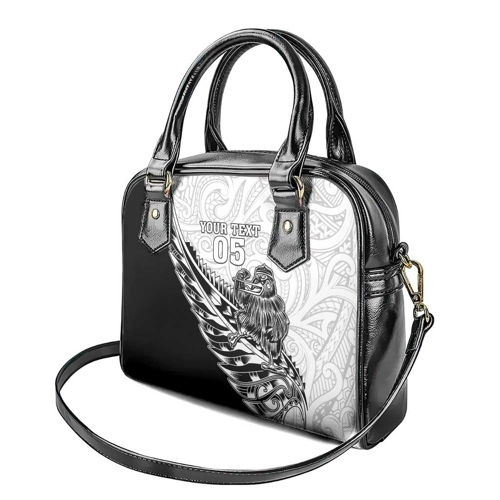 New Zealand Kiwi Rugby Custom Shoulder Handbag Go Champions Maori Pattern LT05 - Vibe Hoodie Shop