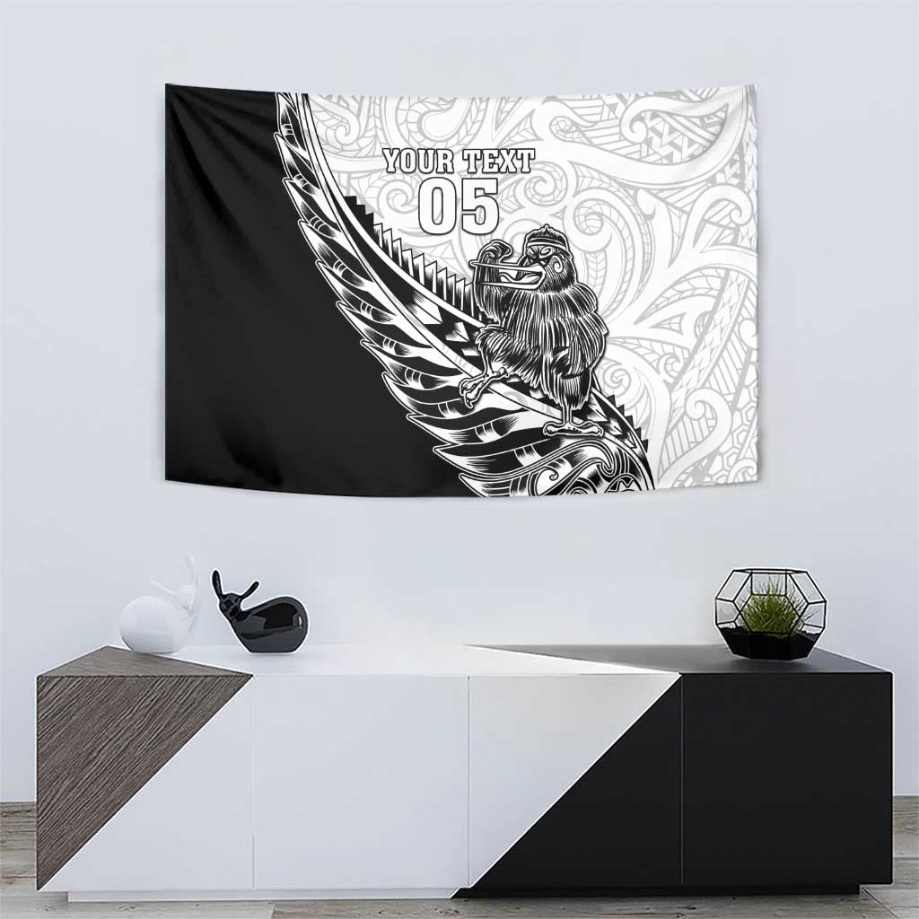 New Zealand Kiwi Rugby Custom Tapestry Go Champions Maori Pattern LT05 - Vibe Hoodie Shop