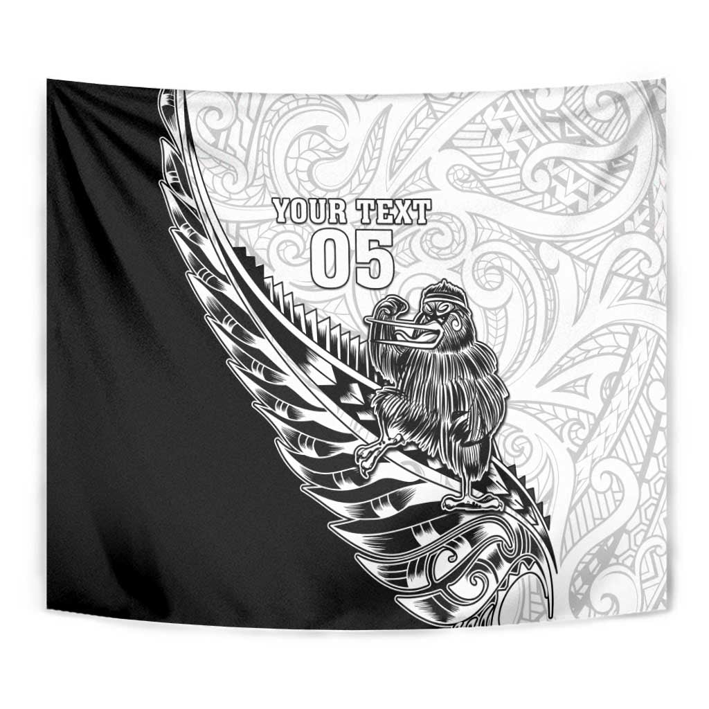 New Zealand Kiwi Rugby Custom Tapestry Go Champions Maori Pattern LT05 - Vibe Hoodie Shop