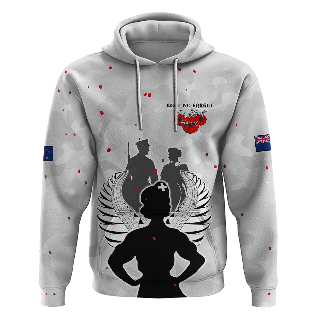 New Zealand ANZAC Day Hoodie For The Nurse Lest We Forget LT05 - Vibe Hoodie Shop