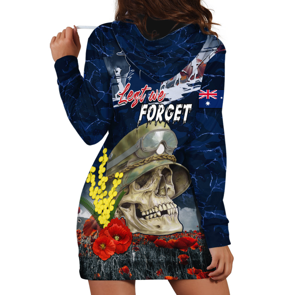 Australia ANZAC Day Hoodie Dress Freedom Ain't Free LT05 - Vibe Hoodie Shop