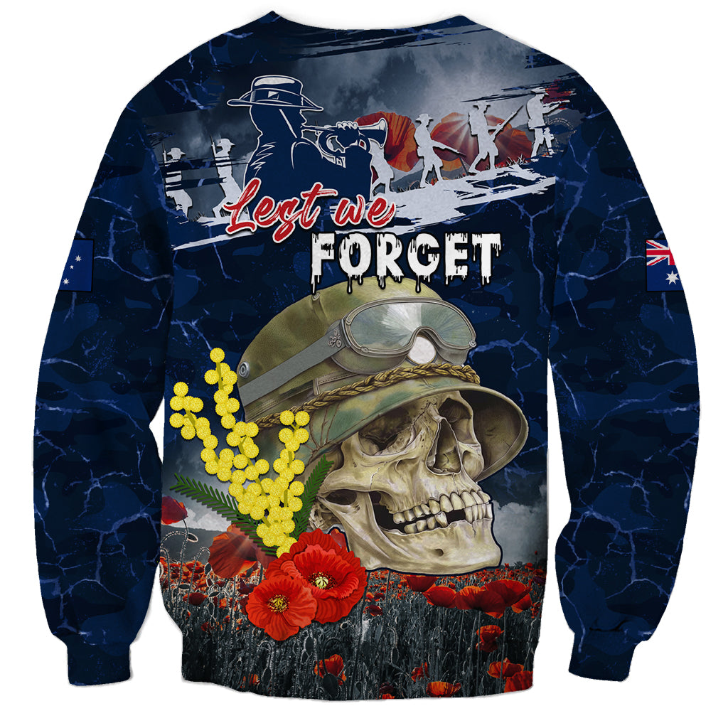 Australia ANZAC Day Sweatshirt Freedom Ain't Free LT05 - Vibe Hoodie Shop