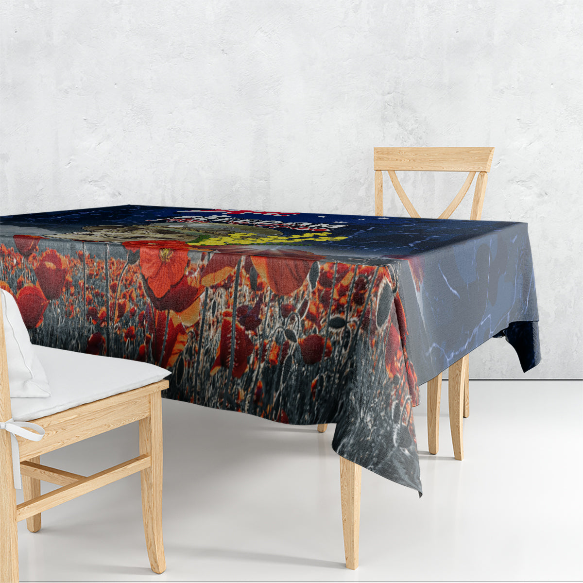 Australia ANZAC Day Tablecloth Freedom Ain't Free
