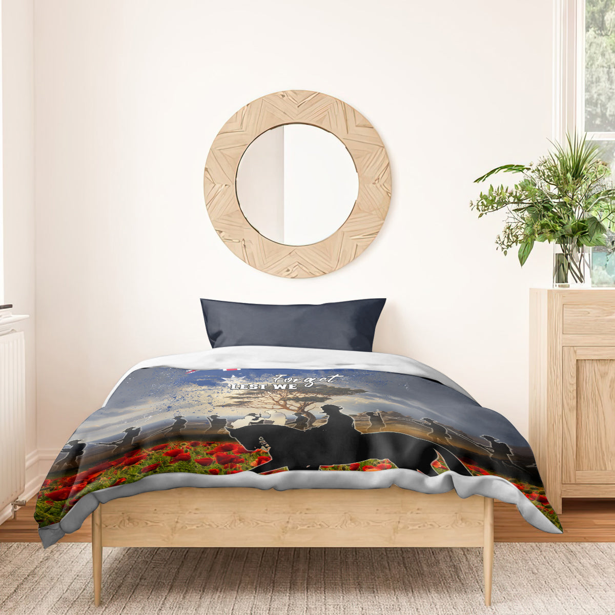 Australia ANZAC Day Bedding Set The Lonesome Pine LT05 - Vibe Hoodie Shop