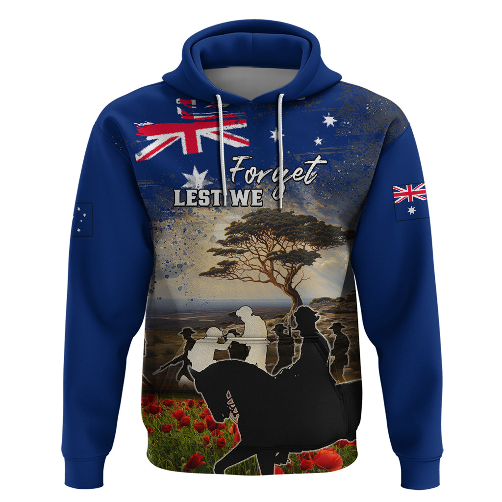Australia ANZAC Day Hoodie The Lonesome Pine LT05 - Vibe Hoodie Shop