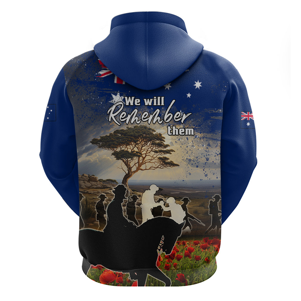 Australia ANZAC Day Hoodie The Lonesome Pine LT05 - Vibe Hoodie Shop