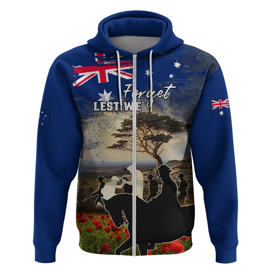 Australia ANZAC Day Hoodie The Lonesome Pine LT05 - Vibe Hoodie Shop