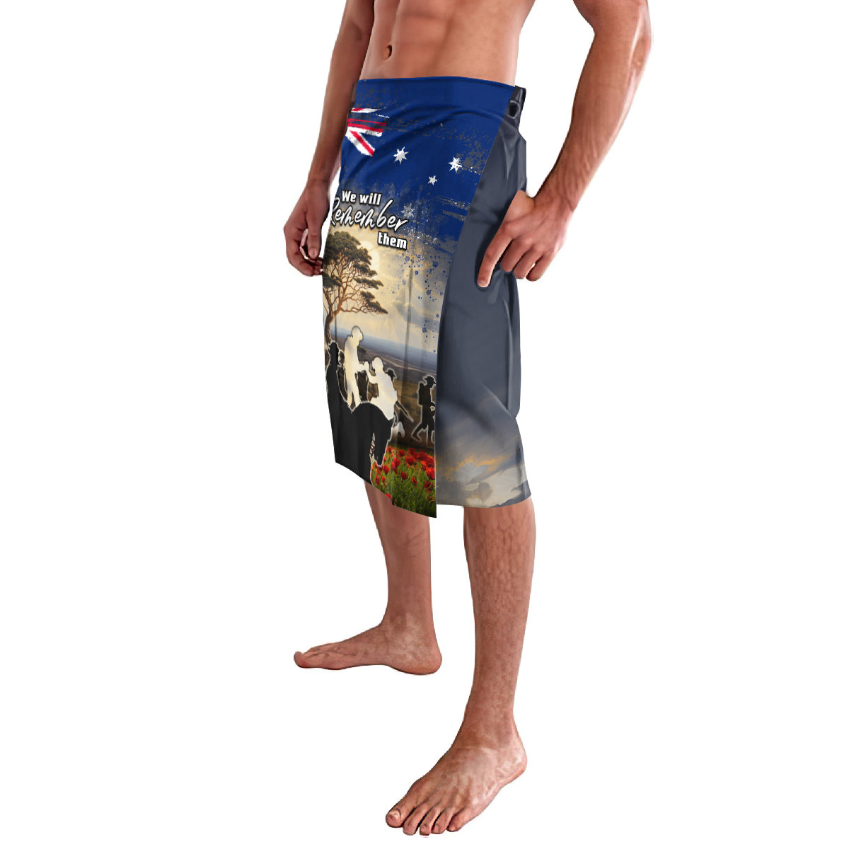 Australia ANZAC Day Lavalava The Lonesome Pine