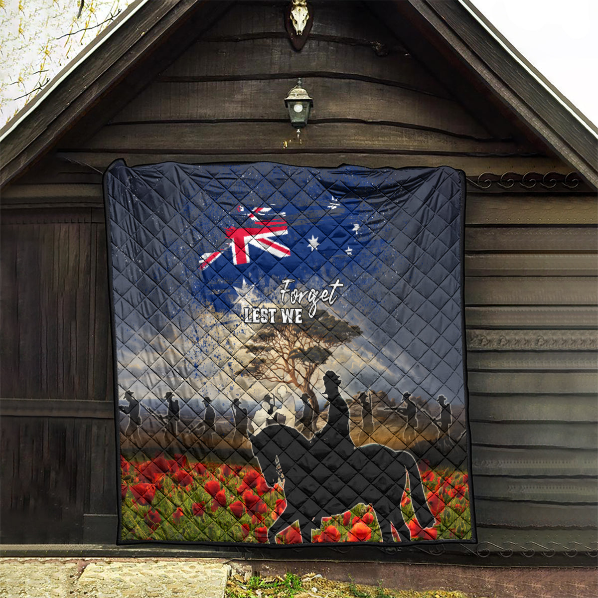 Australia ANZAC Day Quilt The Lonesome Pine LT05 - Vibe Hoodie Shop