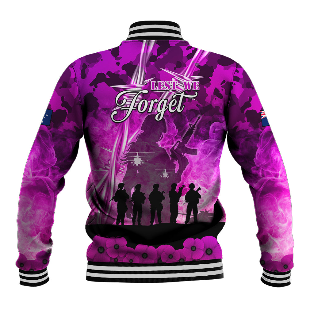 Australia ANZAC Day Baseball Jacket The Unsung Heroes Sisters of War LT05 - Vibe Hoodie Shop