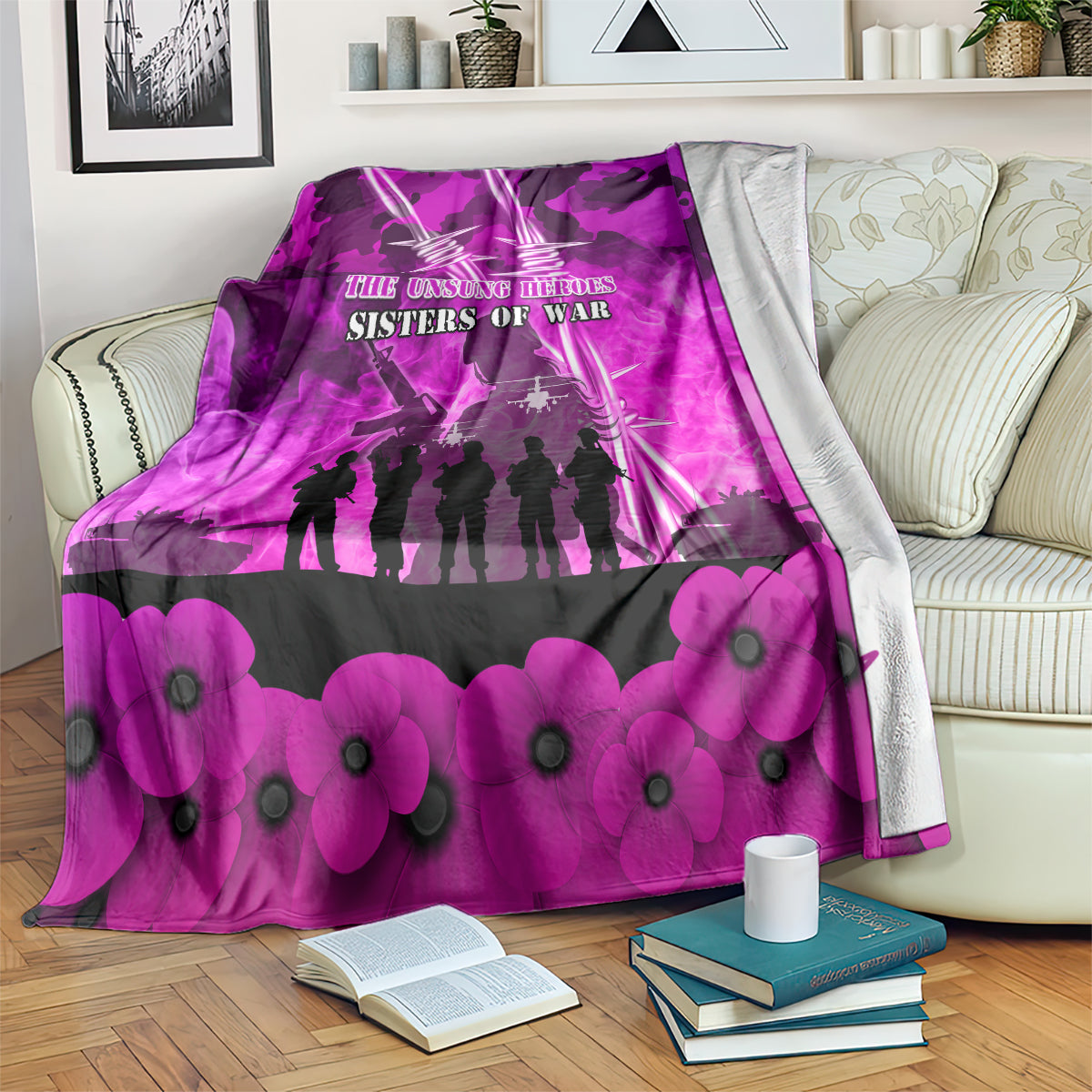 Australia ANZAC Day Blanket The Unsung Heroes Sisters of War LT05 - Vibe Hoodie Shop