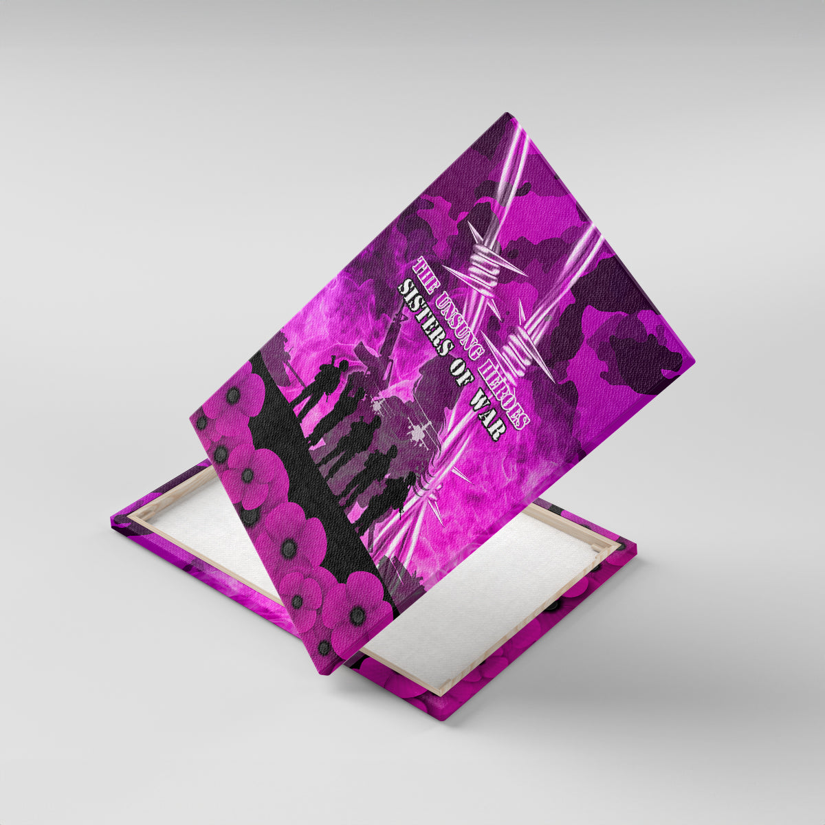 Australia ANZAC Day Canvas Wall Art The Unsung Heroes Sisters of War