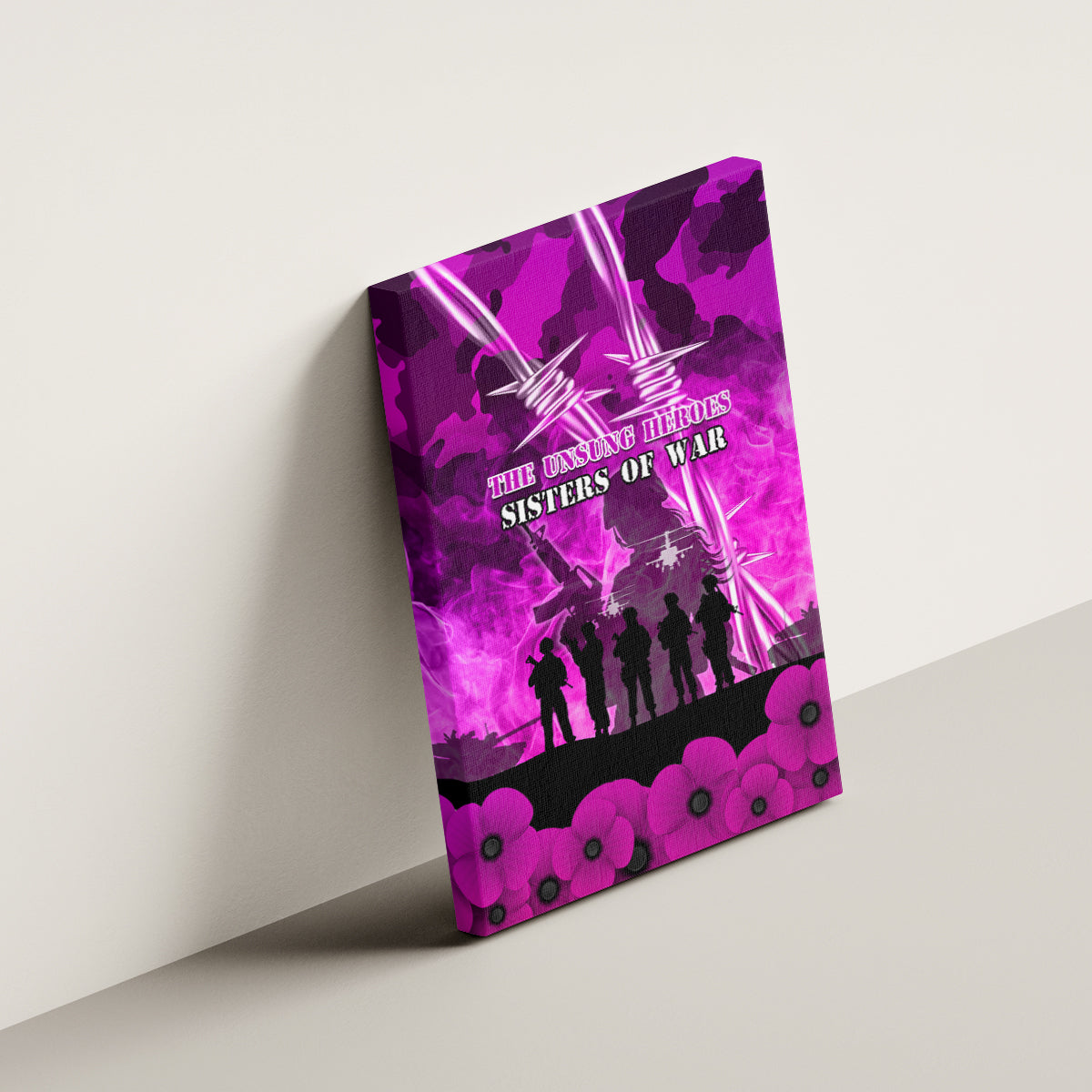 Australia ANZAC Day Canvas Wall Art The Unsung Heroes Sisters of War