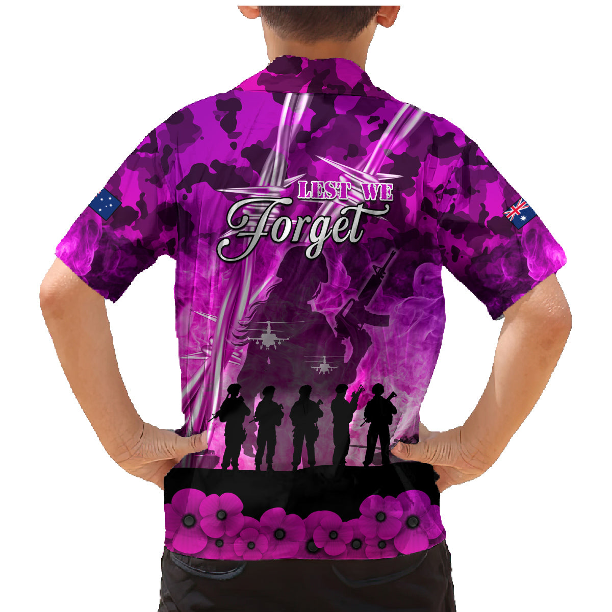 Australia ANZAC Day Family Matching Mermaid Dress and Hawaiian Shirt The Unsung Heroes Sisters of War