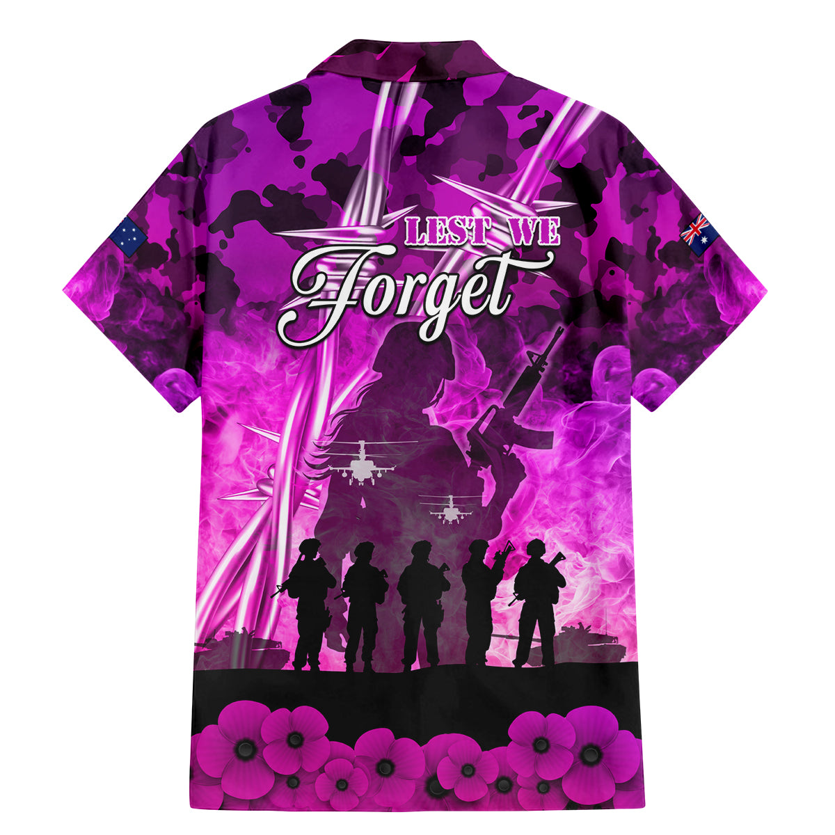 Australia ANZAC Day Family Matching Mermaid Dress and Hawaiian Shirt The Unsung Heroes Sisters of War