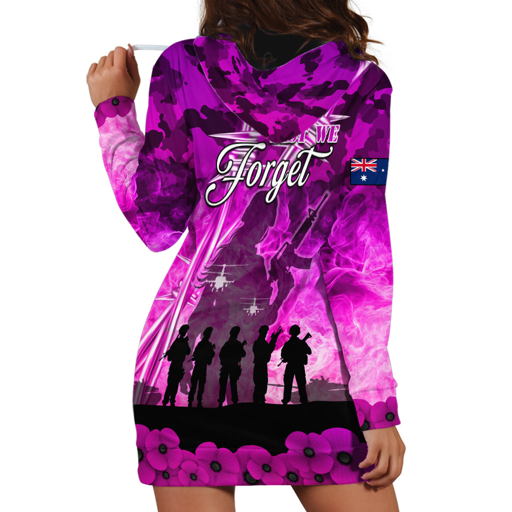 Australia ANZAC Day Hoodie Dress The Unsung Heroes Sisters of War LT05 - Vibe Hoodie Shop