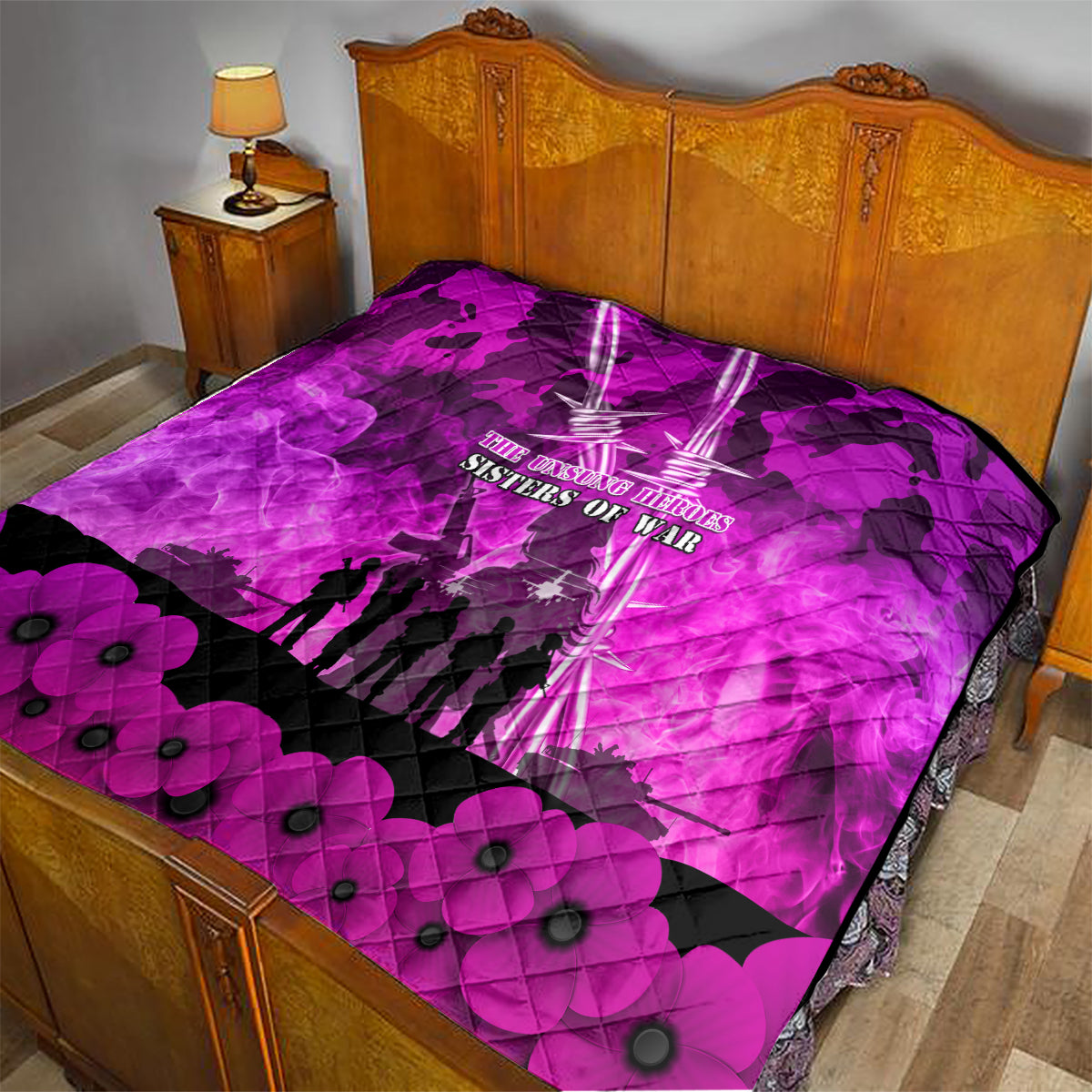 Australia ANZAC Day Quilt The Unsung Heroes Sisters of War LT05 - Vibe Hoodie Shop