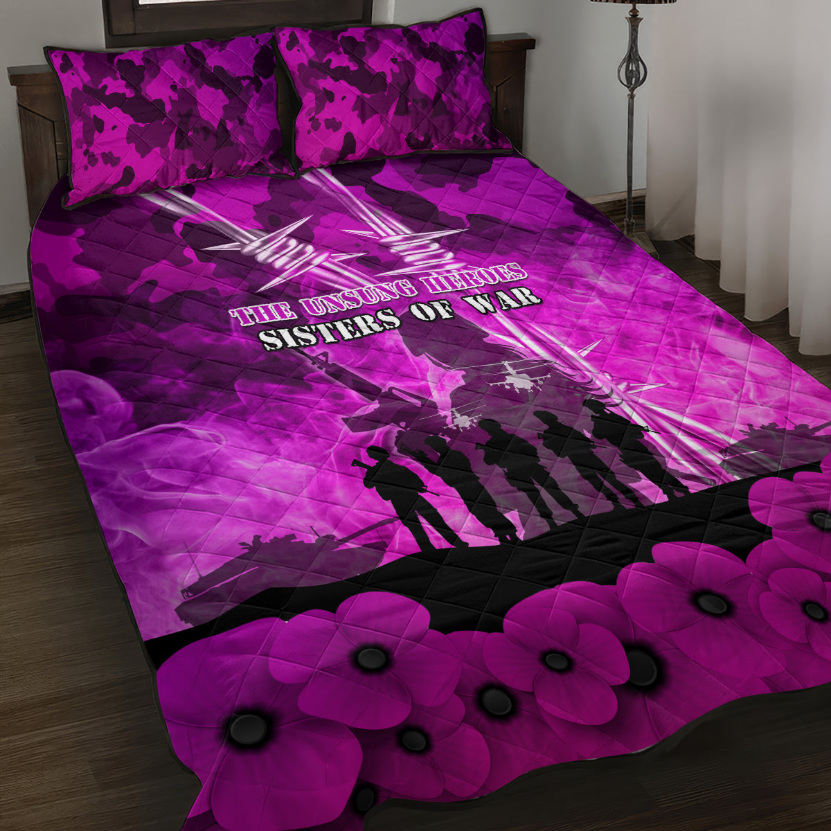 Australia ANZAC Day Quilt Bed Set The Unsung Heroes Sisters of War LT05 - Vibe Hoodie Shop