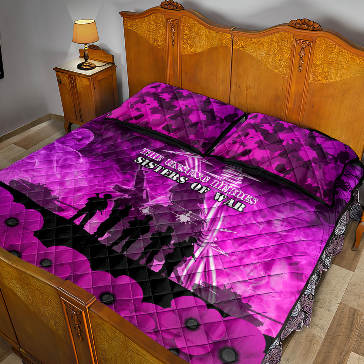 Australia ANZAC Day Quilt Bed Set The Unsung Heroes Sisters of War LT05 - Vibe Hoodie Shop