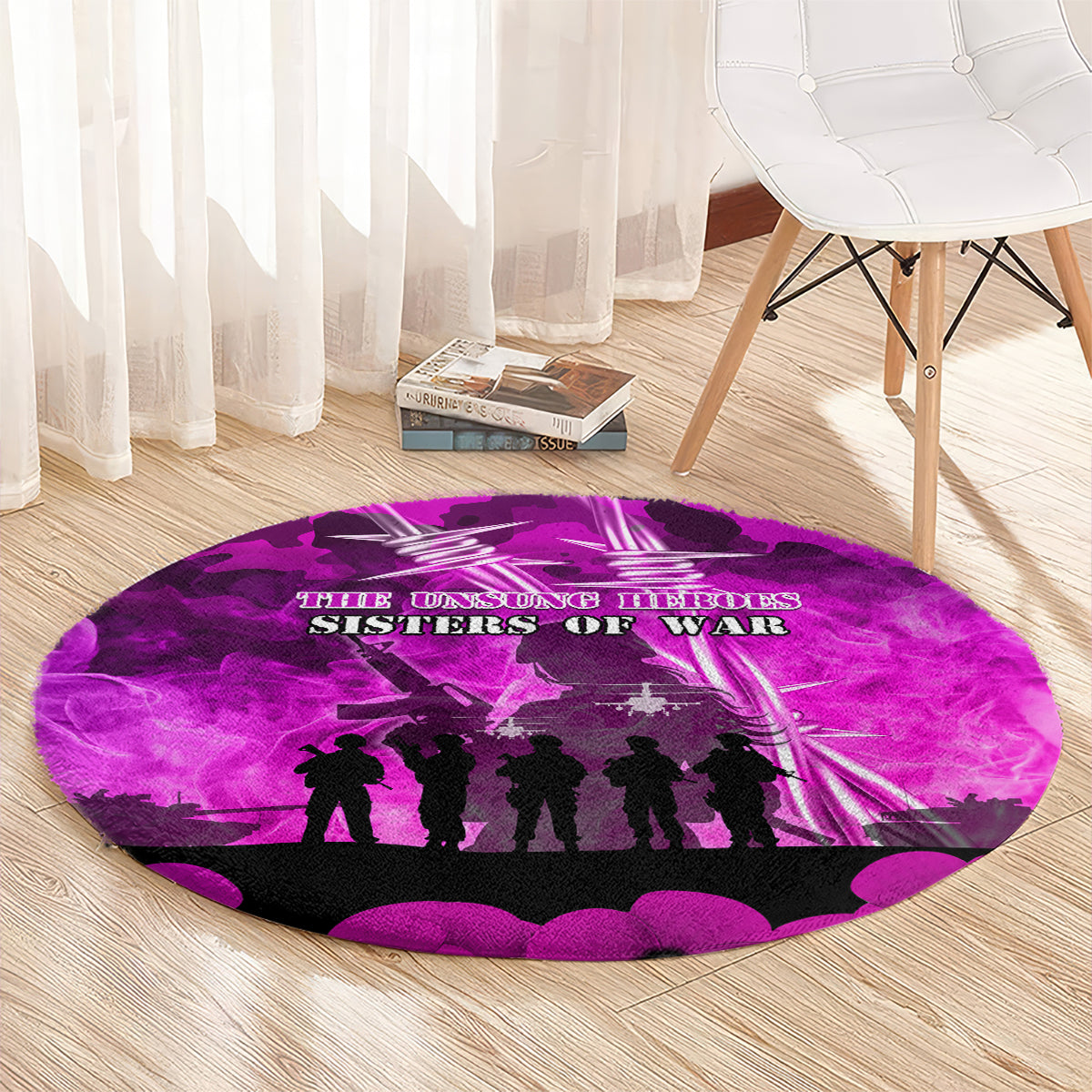 Australia ANZAC Day Round Carpet The Unsung Heroes Sisters of War