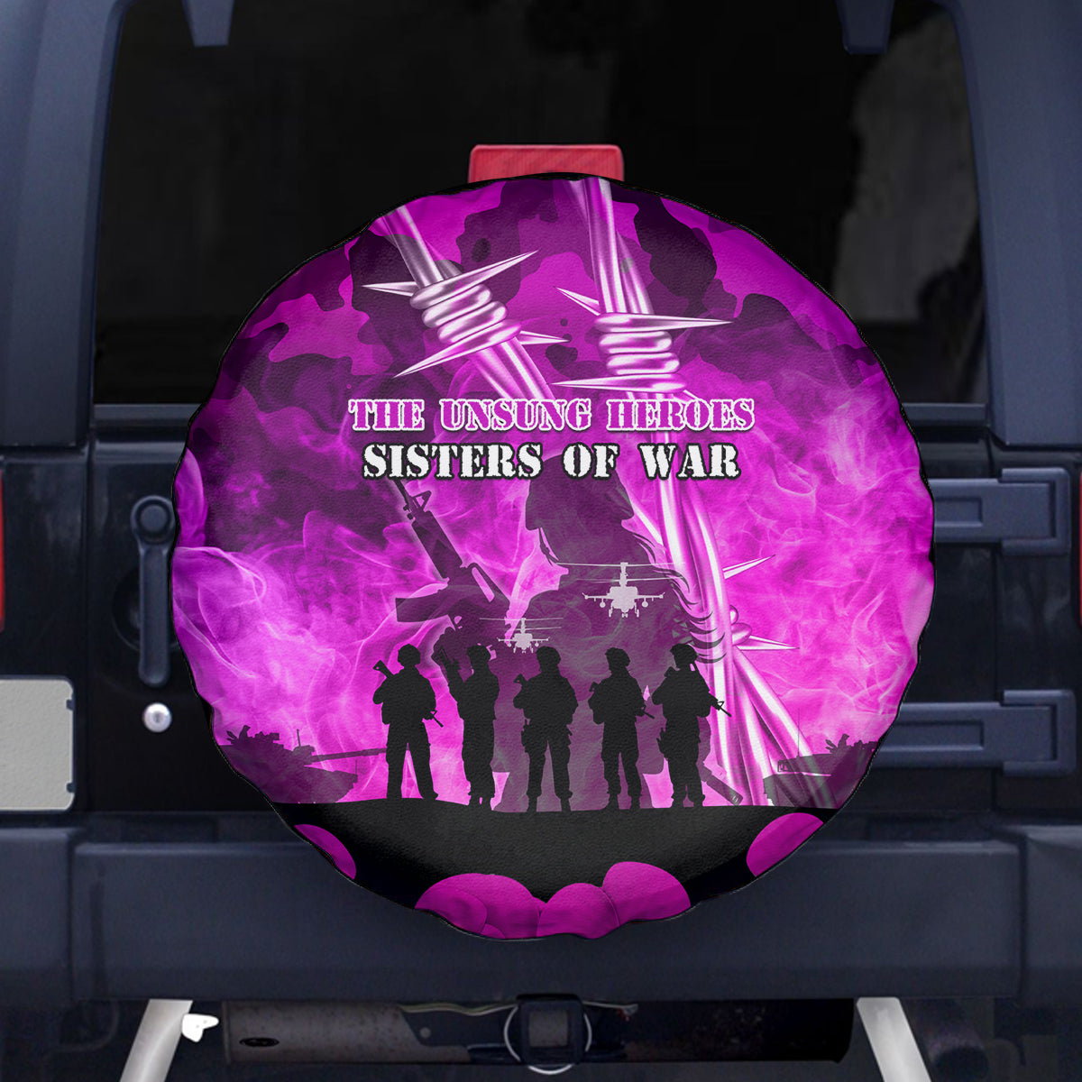 Australia ANZAC Day Spare Tire Cover The Unsung Heroes Sisters of War LT05 - Vibe Hoodie Shop