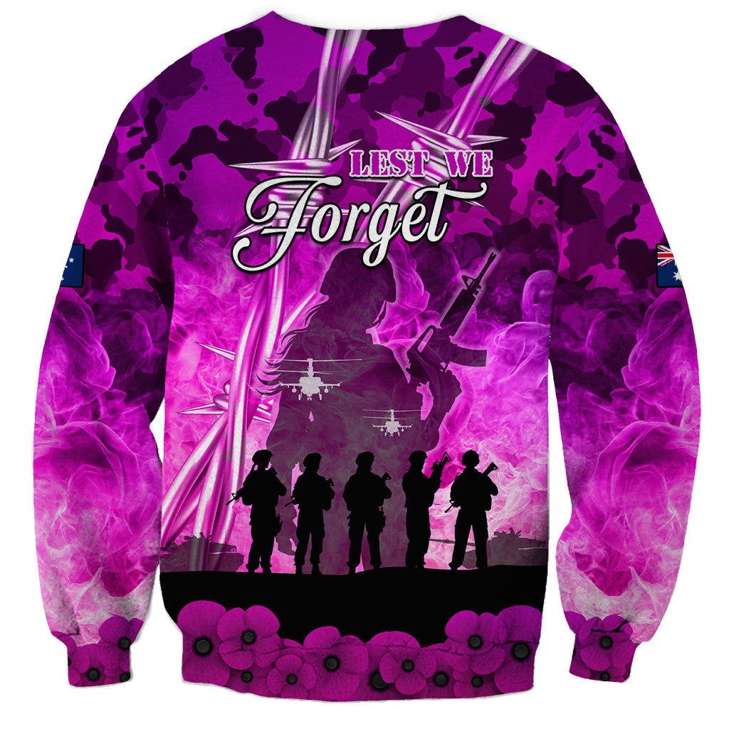 Australia ANZAC Day Sweatshirt The Unsung Heroes Sisters of War LT05 - Vibe Hoodie Shop